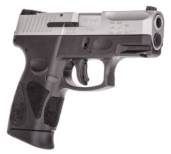 Taurus 1G2C93912 G2C 9mm Luger 3.20" 12+1 Black Stainless Steel Slide Black Pol