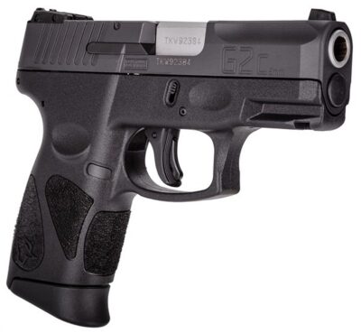 Taurus 1G2C93110 G2C  9mm Luger 3.25″ 10+1 Black Black Polymer Grip