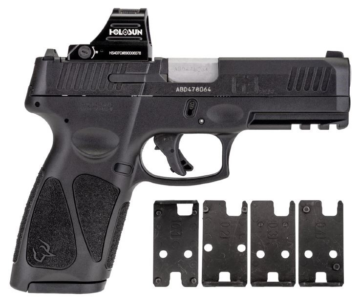 G3C 9MM BLACK/BLACK 3.26" 3x10 OPTIC READY