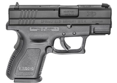 Springfield Armory XDD9801HC XD Sub-Compact Defender Legacy 9mm Luger 3″ 13+1 Railed Black Frame Black Melonite Steel Slide Black Polymer Grip