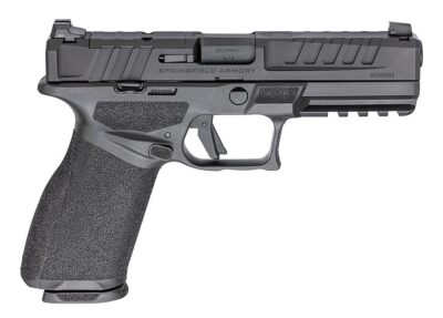 ECHELON HIGH CAPACITY 9MM LUGER SEMI-AUTO HANDGUN ECHELON 9MM LUGER 4.5” BBL (1)17RD & (1)20RD MAG 3-DOT BLACK