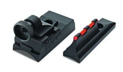 Peep Sight Fiber Optic Sight Sys Fits Traditions & CVA Strght NonTaper Brrl