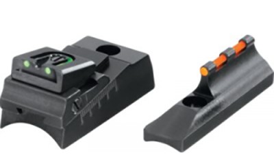 Open Sight Fiber Optic Sight Sys Fits Traditions Straight NonTapered Barrel