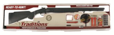 Traditions Redi-Pak Buckstalker XT .50 Cal Black/Blued