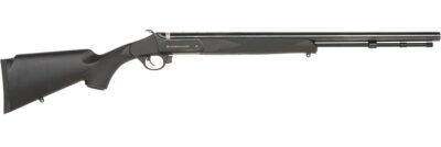 TRADITIONS BUCKSTALKER XT .50/24″ BLACK W/ SIGHTS BLUE BBL