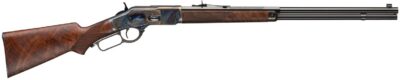 Winchester Guns  1873 Deluxe 45 Colt (LC) 14+1 24″ Walnut Color Case Hardened Ri