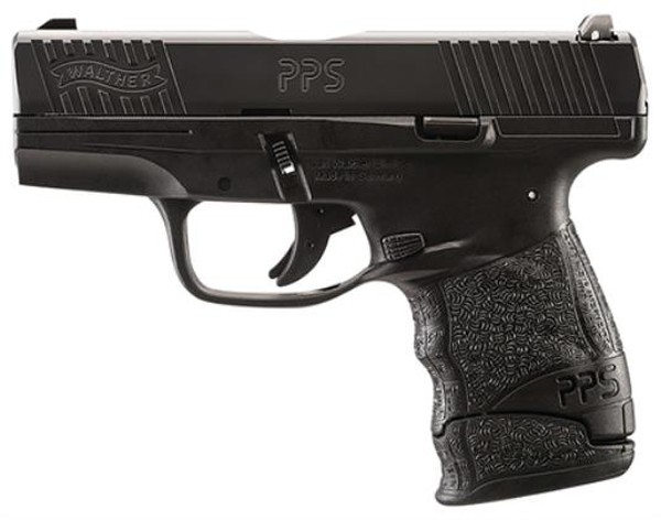Walther PPS M2 9x19 WA 2 MAGS PPS M2 9MM LUGER 3.2'' BBL (1)7RD & (1)8RD MAG BLACK