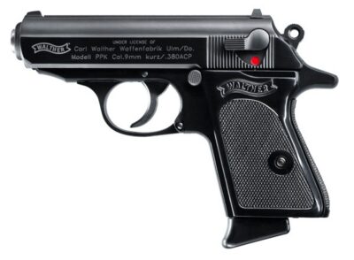 PPK 380 ACP SEMI-AUTO HANDGUN PPK 380 ACP 3.3” BBL (2)6RD MAGS BLACK/BLACK