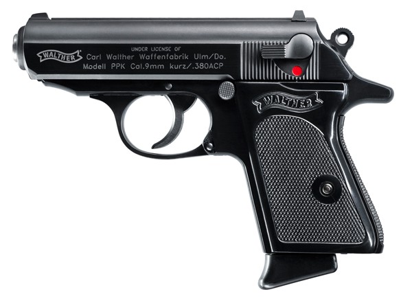 PPK 380 ACP SEMI-AUTO HANDGUN PPK 380 ACP 3.3” BBL (2)6RD MAGS BLACK/BLACK