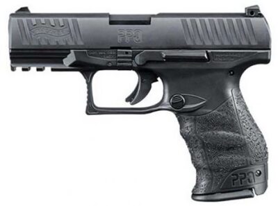 Walther Arms 2807077 PPQ M2 45 ACP 4.25″ 10+1 Black Black Interchangeable Backst