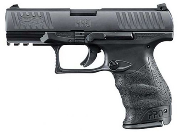 Walther Arms 2807077 PPQ M2 45 ACP 4.25" 10+1 Black Black Interchangeable Backst