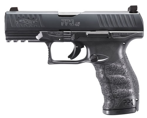 Walther Arms 2807076TNS PPQ M2  45 ACP 4.25" 15+1 Night Sights