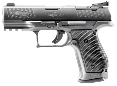 dWALTHER Q4 STEEL FRAME OPTIC READY 9MM 4"