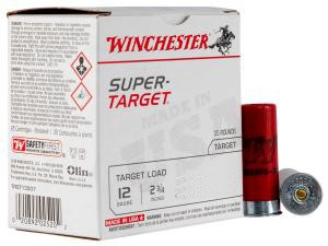 WIN SUPER TARGET 12GA 2.75 LS 1OZ #7.5 25/10