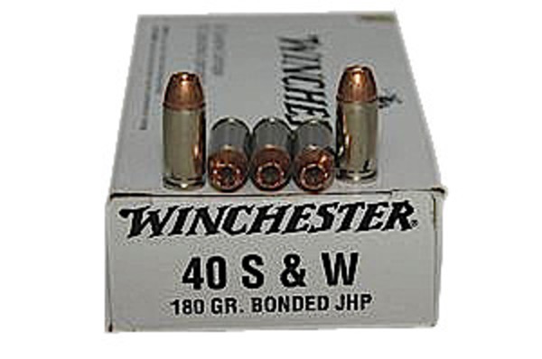 Winchester Ammo Q4369 Best Value 40 S&W 180 gr Bonded Jacket Hollow Point 50 Bx