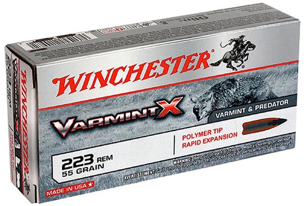 Winchester Ammo X223P Varmint X  223 Rem 55 gr Polymer Tip 20 Bx/ 10 Cs
