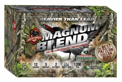 Hevishot 40255 Magnum Blend  12 Gauge 3″ 2 oz 5,6,7 Shot 5 Bx/ 10 Cs