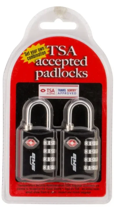 SKB TSA Combo Padlock 2 pk
