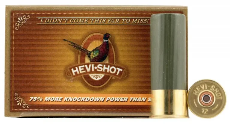 Hevishot 42236 Pheasant 12 Gauge 2.75″ 1 1/8 oz 6 Shot 10 Bx/ 10 Cs Hevishot 42236 Pheasant 12 Gauge 2.75″ 1 1/8 oz 6 Shot 10 Bx/ 10 Cs