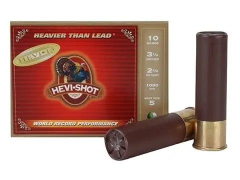 Hevishot 13505 Hevi-13 10 Gauge 3.5″ 2 3/8 oz 5 Shot 5 Bx/ 10 Cs Hevishot 13505 Hevi-13 10 Gauge 3.5″ 2 3/8 oz 5 Shot 5 Bx/ 10 Cs