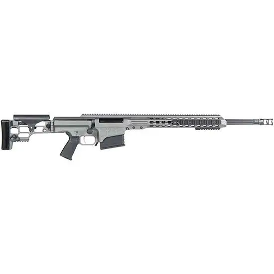 Barrett MRAD 300 Win Mag 24″ 10+1 Tungsten Gray Cerakote Folding Right Side Stoc Barrett MRAD 300 Win Mag 24″ 10+1 Tungsten Gray Cerakote Folding Right Side Stoc