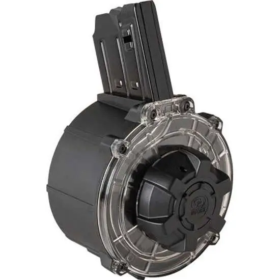 CHARLES DALY 12GA DRUM MAGAZINE 20RD BLK CLEAR