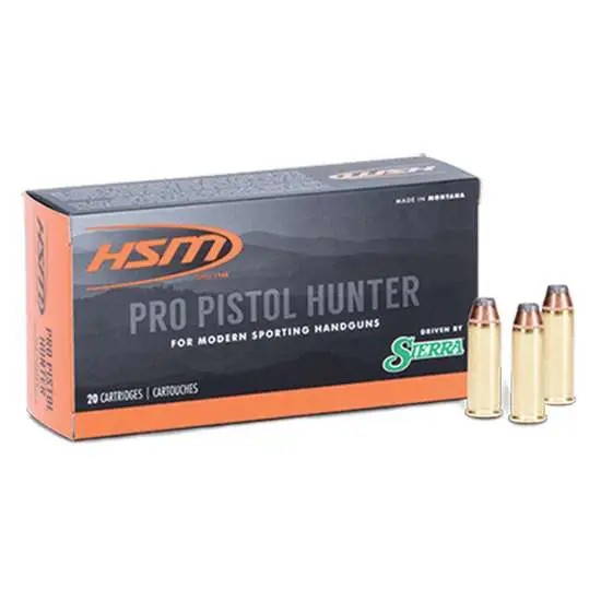 HSM PRO PISTOL 454CAS 300GR JSP 50/10 HSM PRO PISTOL 454CAS 300GR JSP 50/10