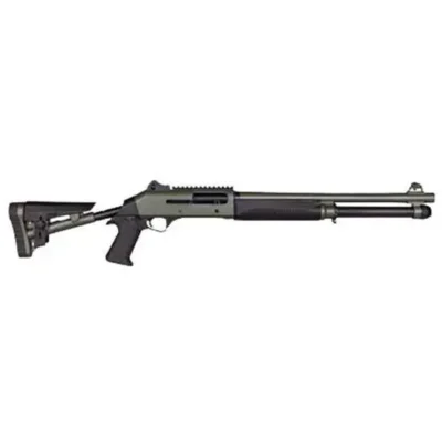 IFC AKSA S4 AS 18.5 IN TACTICAL STOCK SEMI AUTO 12 GA 5 RND BLK