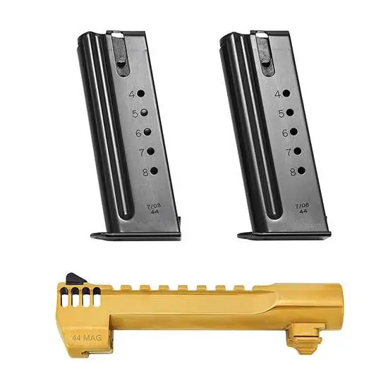 MR BBL DE MKXIX 6 CS 44MAG GOLD 2 MAG CLAM PK MR BBL DE MKXIX 6 CS 44MAG GOLD 2 MAG CLAM PK