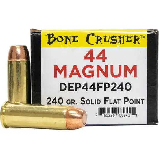 DESERT EAGLE .44 Rem Mag 240-grain BONECRUSHER Flat Point DESERT EAGLE .44 Rem Mag 240-grain BONECRUSHER Flat Point