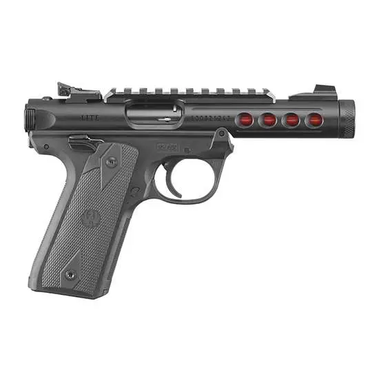 RUG MARK IV 22/45 LITE 22LR USMC RED PORT 10RD RUG MARK IV 22/45 LITE 22LR USMC RED PORT 10RD