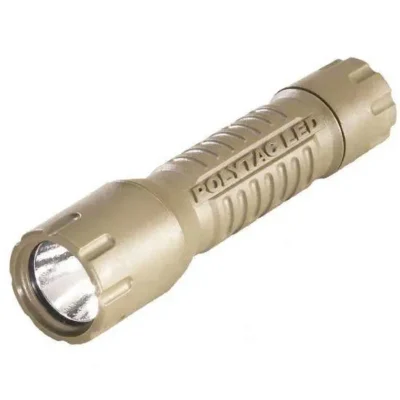 Streamlight PolyTac C4 LED Lithium Polymer Tactical Flashlight with Lithium Batteries – Coyote 88851