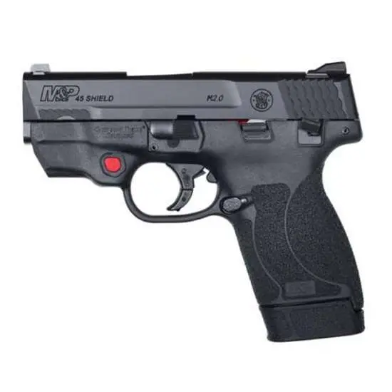 Smith & Wesson 12087 M&P 45 Shield M2.0 Crimson Trace Laser 45 ACP 3.30″ 6+1 & 7