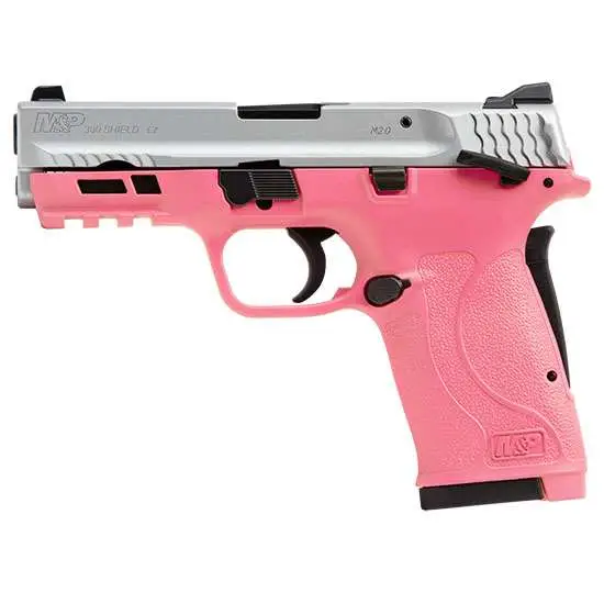 SW M&P380 SHIELD EZ PINK SATIN SILVER 380ACP 3.6 SW M&P380 SHIELD EZ PINK SATIN SILVER 380ACP 3.6