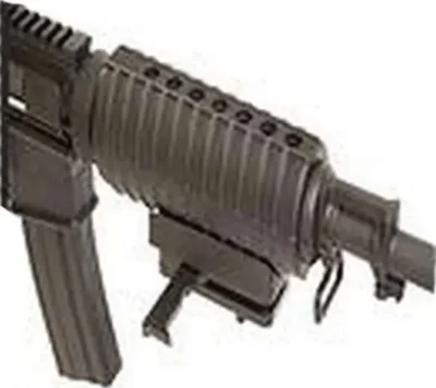 Thunderbolt SK2014T2 Sidekick Model T2 Handguard Vent Mount Folding Gun Rest Blk