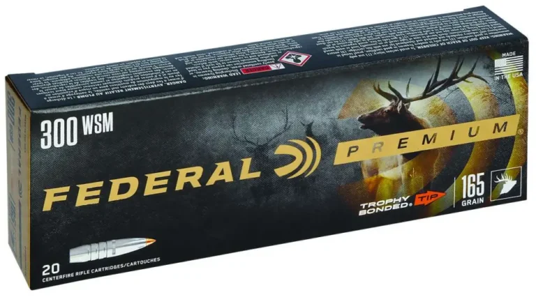 Federal P300WSMTT2 Premium 300 WSM 165 gr Trophy Bonded Tip 20 Bx/ 10 Cs Federal P300WSMTT2 Premium 300 WSM 165 gr Trophy Bonded Tip 20 Bx/ 10 Cs