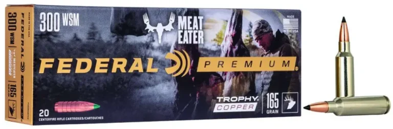 Federal P300WSMTC2 Premium 300 WSM 165 gr Trophy Copper (TC) 20 Bx/ 10 Cs Federal P300WSMTC2 Premium 300 WSM 165 gr Trophy Copper (TC) 20 Bx/ 10 Cs