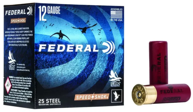 Federal WF143T Speed-Shok  12 Gauge 3″ 1 1/8 oz T Shot 25 Bx/ 10 Cs