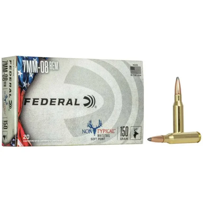 Federal 708DT1 Non-Typical 7mm-08 Rem 150 gr Non-Typical Soft Point (SP) 20 Bx/ Federal 708DT1 Non-Typical 7mm-08 Rem 150 gr Non-Typical Soft Point (SP) 20 Bx/