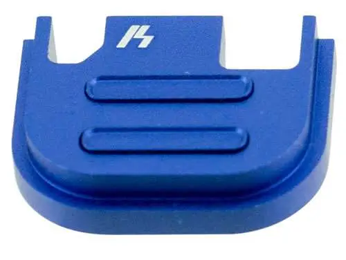 Strike GSPV2BLU V2 Slide Cover Plate for Glock 17-39 Gen1-4 Aluminum Blue Anodiz Strike GSPV2BLU V2 Slide Cover Plate for Glock 17-39 Gen1-4 Aluminum Blue Anodiz
