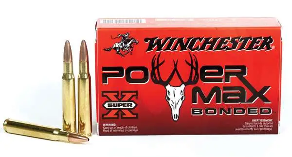Winchester Ammo X30WM1BP Power Max Bonded 300 Win Mag 150 gr Protected Hollow P Winchester Ammo X30WM1BP Power Max Bonded 300 Win Mag 150 gr Protected Hollow P
