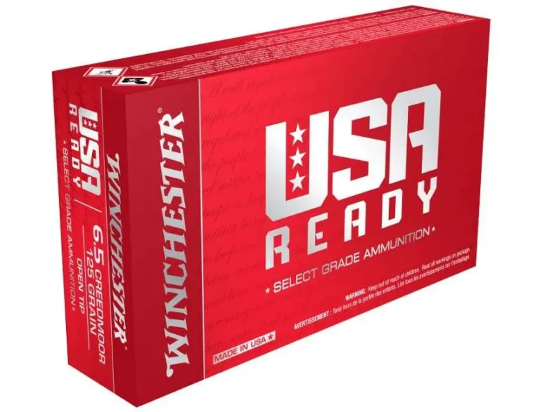 Winchester Ammo RED65 USA Ready 6.5 Creedmoor 125 gr Open Tip 20 Bx/ 10 Cs Winchester Ammo RED65 USA Ready 6.5 Creedmoor 125 gr Open Tip 20 Bx/ 10 Cs