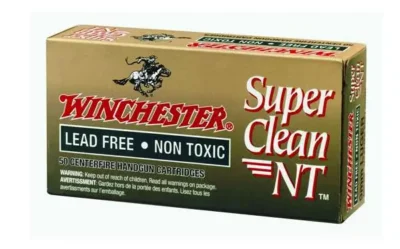 Winchester Ammo SC40NT Super Clean  40 S&W 140 gr Jacketed Flat Point (JFP) 50 B