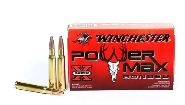 Winchester Ammo X30WM2BP Power Max Bonded 300 Win Mag 180 gr Protected Hollow P Winchester Ammo X30WM2BP Power Max Bonded 300 Win Mag 180 gr Protected Hollow P