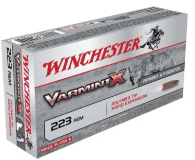 Winchester Ammo X223PXL Varmint X  223 Rem 55 gr Polymer Tip 40 Bx/ 5 Cs