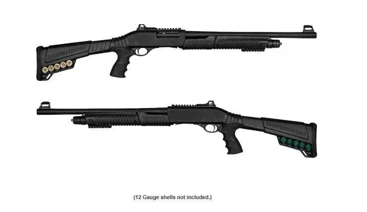 Radikal ArmS(SDS) P-3 12 Gauge Black Pump Action Shotgun