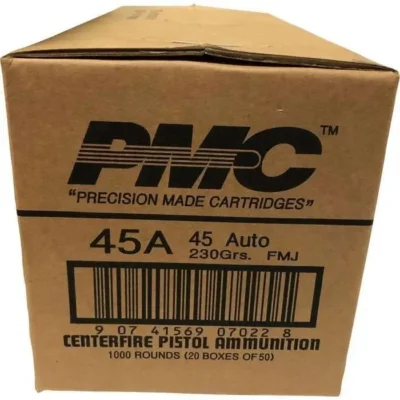 BRONZE 45 ACP 230GR FMJ 1000 Round Case
