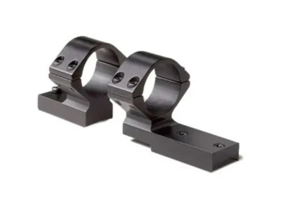 WBY VANGUARD 2-PIECE SCOPE MOUNT MED 1 BLK