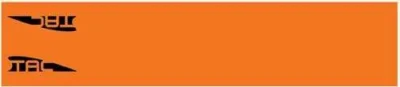 TAC Vanes Arrow Wraps Orange 4.675 x 1.0 in. 13 pk.