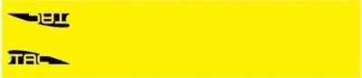TAC Vanes Arrow Wraps Yellow 4.675 x 1.0 in. 13 pk.